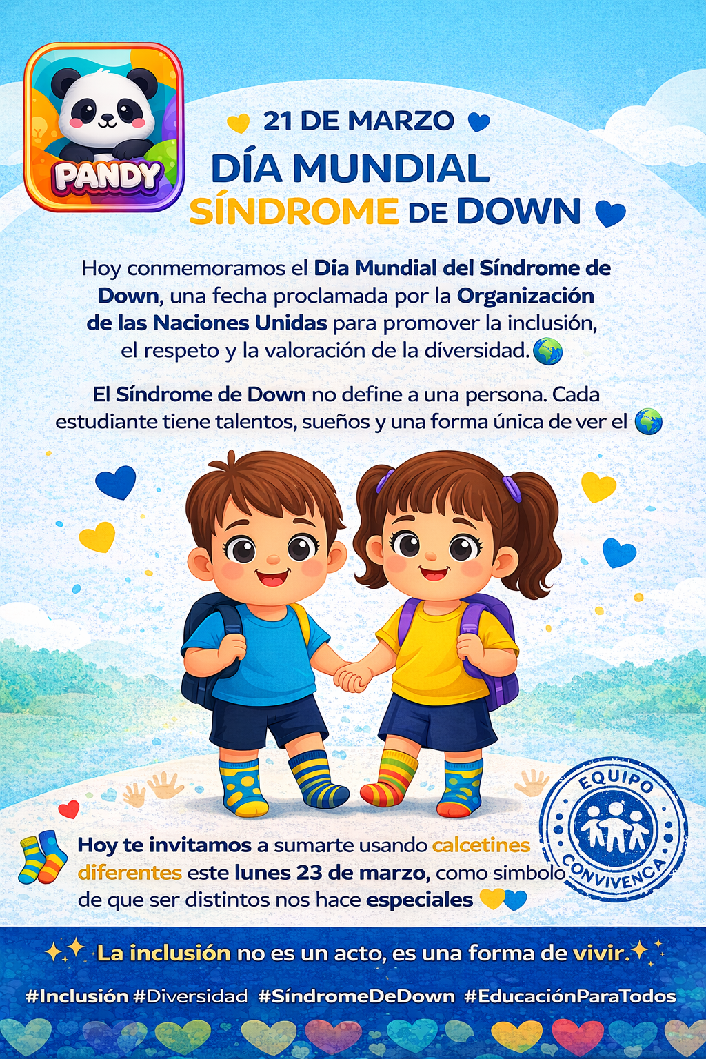 Día mundial sindrome de down